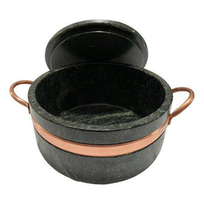 Panela De Pressão De Pedra Sabão 4 Litros