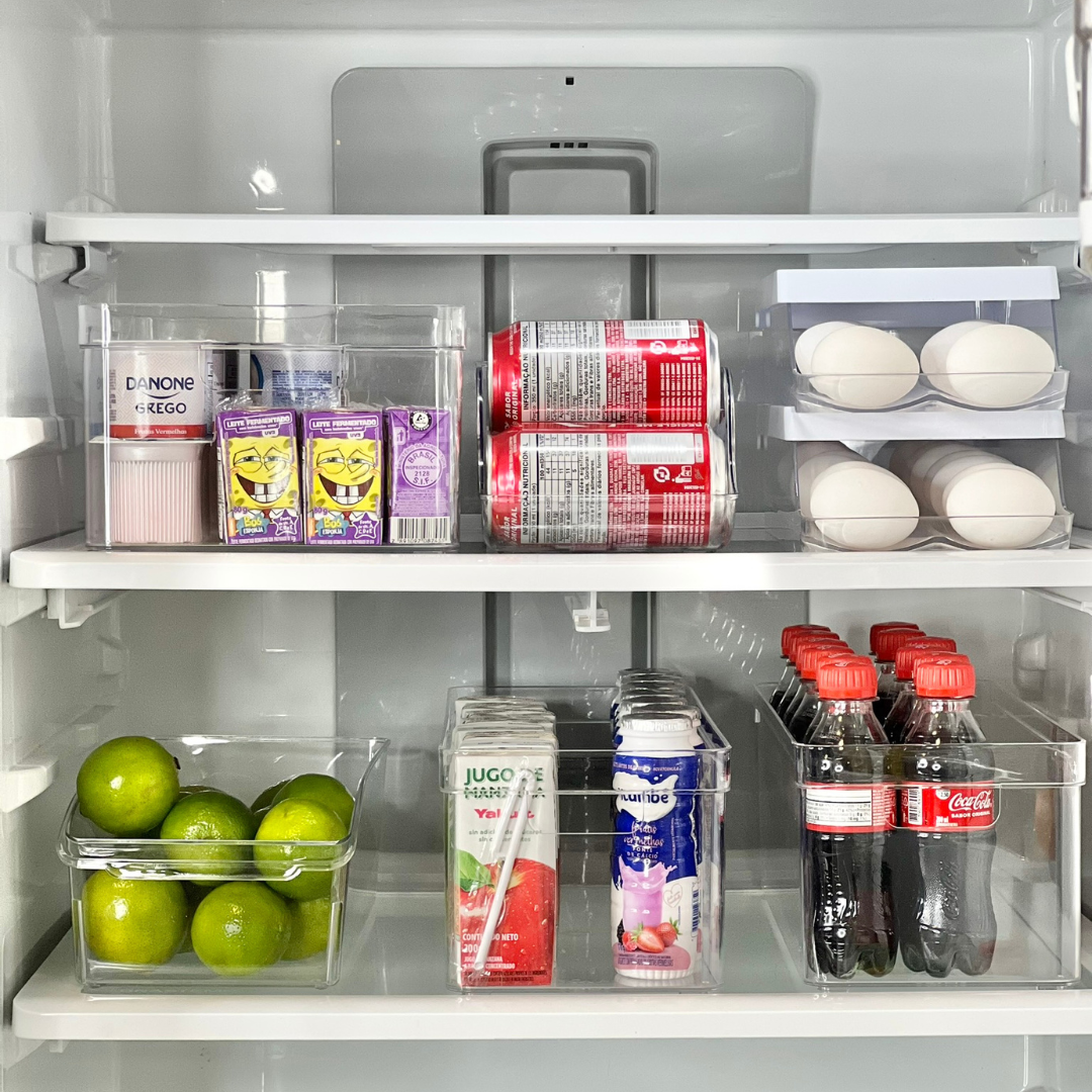 Organizador Porta Latas Transparente 30cm