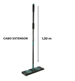 Rodo Mop Chenille Vassoura E Pano Em Microfibra