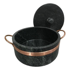 KIT PANELA + FRIGIDEIRA DE PEDRA SABÃO