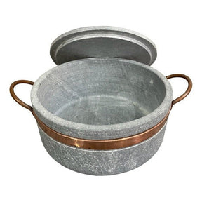 KIT PANELA + FRIGIDEIRA DE PEDRA SABÃO