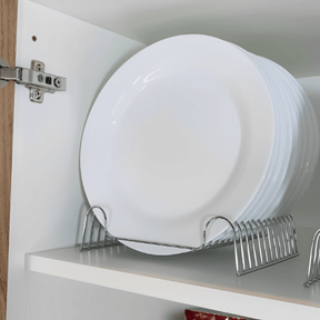 Organizador de Pratos 12 Posições 21,5cm Cromado