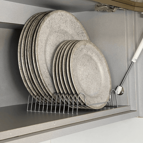 Organizador de Pratos 12 Posições 21,5cm Cromado